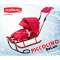 Детские санки Adbor Piccolino Deluxe - красный