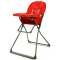 Стульчик  для кормления 4BABY FLOWER - красный