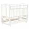 Детская кроватка Бамбини 11 маятник без ящика - белый