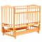 Детская кроватка Бамбини 11 маятник без ящика - натуральный