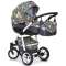Детская универсальная коляска Riko Nano Flower 3  в 1 - 01
