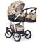 Детская универсальная коляска Riko Nano Flower 3  в 1 - 02