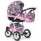 Детская универсальная коляска Riko Nano Flower 3  в 1 - 04