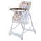Детский стульчик для кормления Pituso Nino - beige broun bear