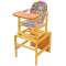 Детский стульчик для кормления ПМДК Октябренок - лесок