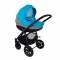 Детская универсальная коляска Tutis Tapu-Tapu 3 в 1 - голубой/светло серый