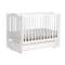 Детская кроватка Лель Кубаночка 1-37 универсальный маятник - белый