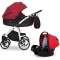 Детская универсальная коляска Riko (Expander) Macco 3 в 1 - scarlet