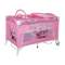 Манеж-кровать Lorelli Travel Kid Rocker 2 уровня - pink