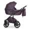 Детская универсальная коляска Riko Naturo Ecco 3 в 1 - 01 plum