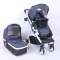 Детская универсальная коляска XO-Drive 2 в 1 - navy