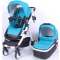Детская универсальная коляска XO-Drive 2 в 1 - adriatic