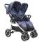 Коляска для двойни Pituso Ruta - ДЕНИМ
