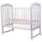 Детская кроватка Топотушки Сильвия 2 - бело-серый