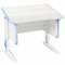 Парта Деми СУТ 41 со стулом - рамух-белый-голубой