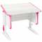 Парта Деми СУТ 41 со стулом - рамух-белый-розовый