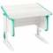 Парта Деми СУТ 41 со стулом - рамух-белый-бирюзовый