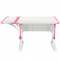 Парта Деми СУТ 41-К со стулом - рамух-белый-розовый