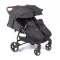 Прогулочная коляска для двойни Coletto Enzo Twin - dark grey