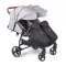 Прогулочная коляска для двойни Coletto Enzo Twin - grey