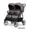 Прогулочная коляска для двойни EasyGo Domino - antracite