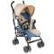 Прогулочная коляска-трость Bambola Lino - беж/индиго