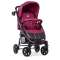 Прогулочная коляска El Camino Favorit M 3409L - burgundy red