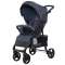 Прогулочная коляска Carrello Quattro 8502/2 черная рама - admiral blue