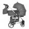 Детская коляска Carrello Vista 2 в 1 - steel grey