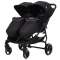 Прогулочная коляска для двойни Rant Beplane - black