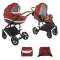 Детская коляска Tutis Mimi Style 2 в 1 - cherry