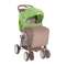 Прогулочная коляска Lorelli Foxy - beige green lambs