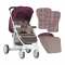 Прогулочная коляска Lorelli S 300 - beige red