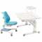 Парта-трансформер с креслом  Rifforma SET-90 - голубой