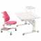Парта-трансформер с креслом  Rifforma SET-90 - розовый