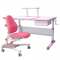 Парта-трансформер Rifforma Set-34 с креслом - розовый