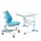 Парта-трансформер Rifforma Comfort-80 с креслом - голубой
