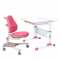 Парта-трансформер Rifforma Comfort-80 с креслом - розовый