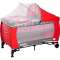 Манеж-кровать Caretero GRANDE - красный