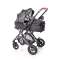 Детская коляска Lorelli Sena 2 в 1 - black marble