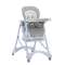 Стульчик для кормления BubaGo Pablo - светло серый