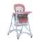 Стульчик для кормления BubaGo Pablo - розовый