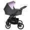 Детская коляска Pituso Nino 2 в 1 - Antracyt+Кожа Metalic Venus