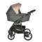 Детская коляска Pituso Nino 1 в 1 - Antracyt+Кожа Metalic Latte
