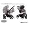 Детская коляска Bebetto Pascal Premium Class /100% экокожа/ 2 в 1 - 01 dark