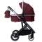 Детская коляска BubaGo Lira 2 в 1 - wine red