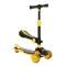 Детский складной самокат Pituso HD-S008 2 в 1 - yellow