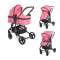 Детская коляска Lorelli Alba Classic 2 в 1 /без сумки/ - cndy pink 2021