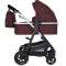 Детская коляска BubaGo Voyage 3 в 1 - bordo