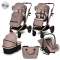 Детская коляска Lorelli Glory 3 в 1 - beige